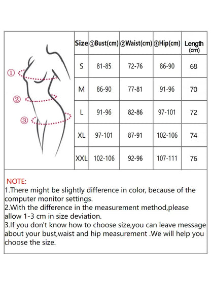 One-Piece Abstract Swimwear