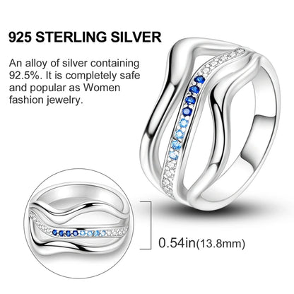 925 Sterling Silver Infinite Love Cubic Zircon Ring