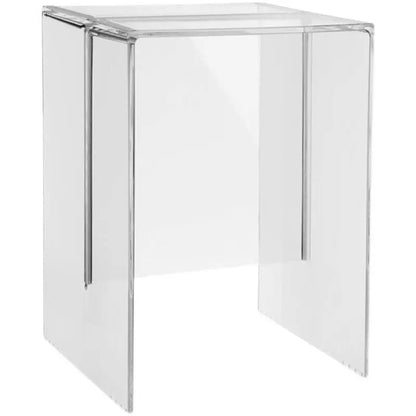 Aesthetic Modern Acrylic Shower Stool & Accent Vanity Chair