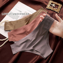 6Pcs Seamless Low Waist Ultra-thin Briefs