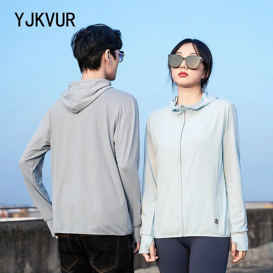 YJKVUR Unisex UPF 50+ UV Sun Protection Hoodie Jacket
