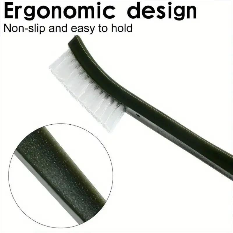 Double-end Steel Wire Brush & Nylon Pick Set