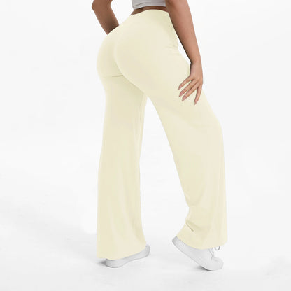 NCLAGEN Women’s Seamless Flare Yoga Leggings – High-Waist Butt Lifting Activewear