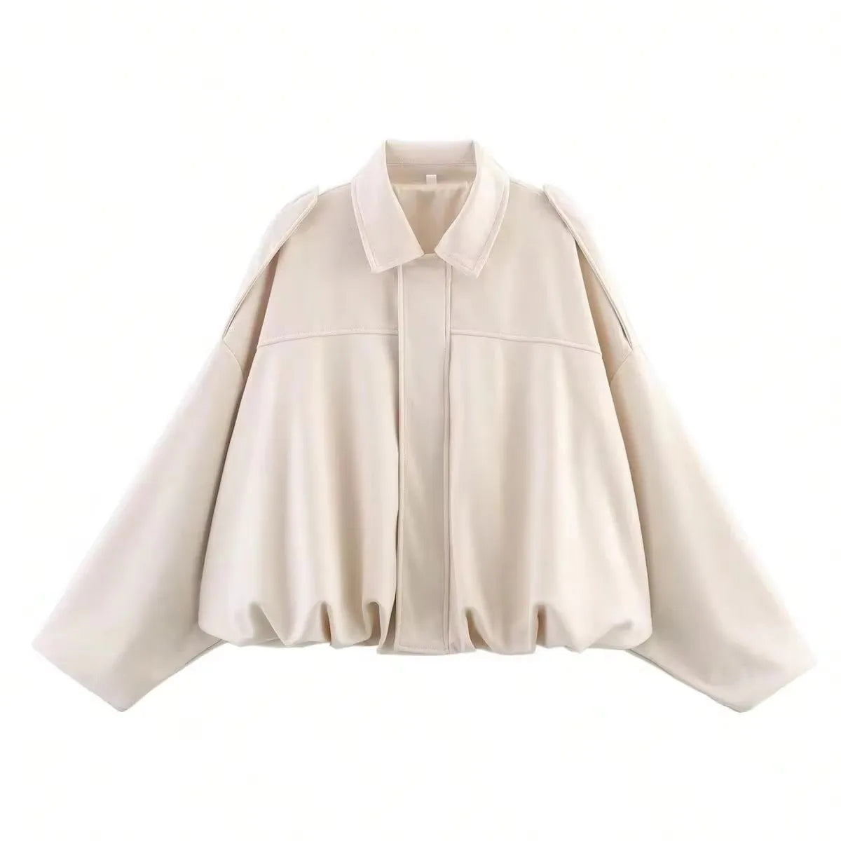 Women's Vintage O-Neck Single-Breasted Jacket