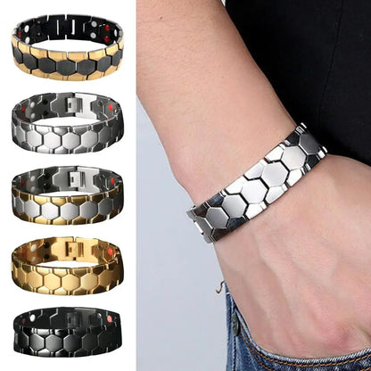 Magnetic Alloy Detachable Therapy Bracelet