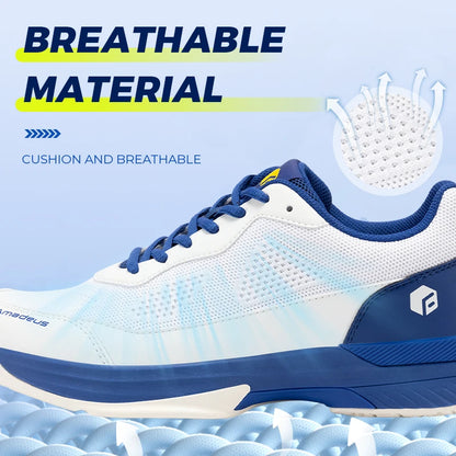 FitVille Men's Amadeus V2 Professional Tennis & Court Shoes
