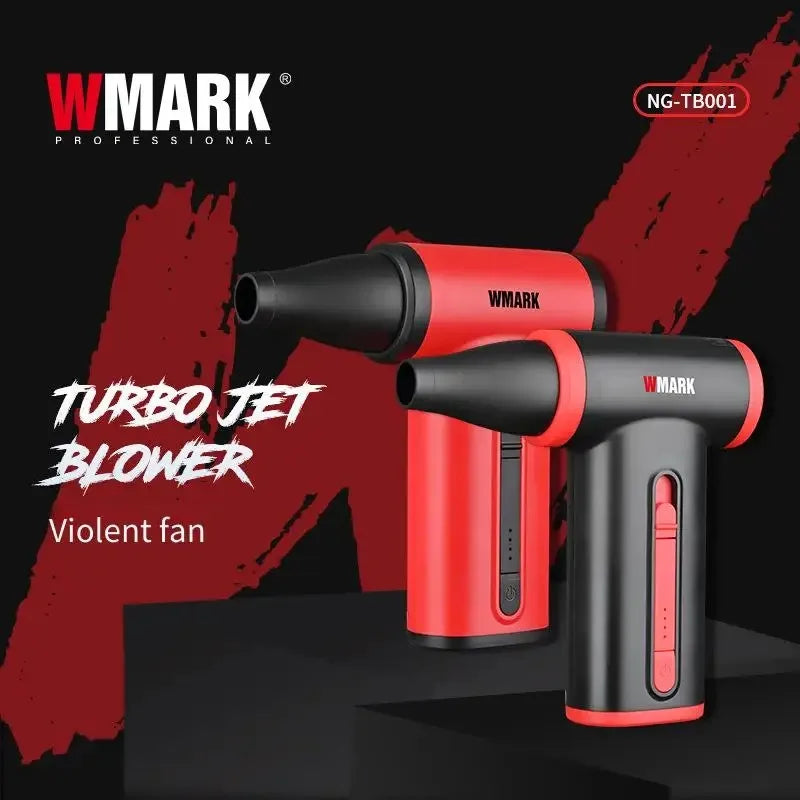 WMARK Professional 130000 RPM Cordless Turbo Jet Fan & Dust Blower