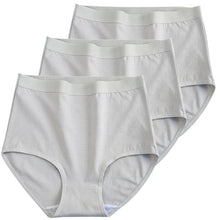 3pcs Cotton High Waist Briefs