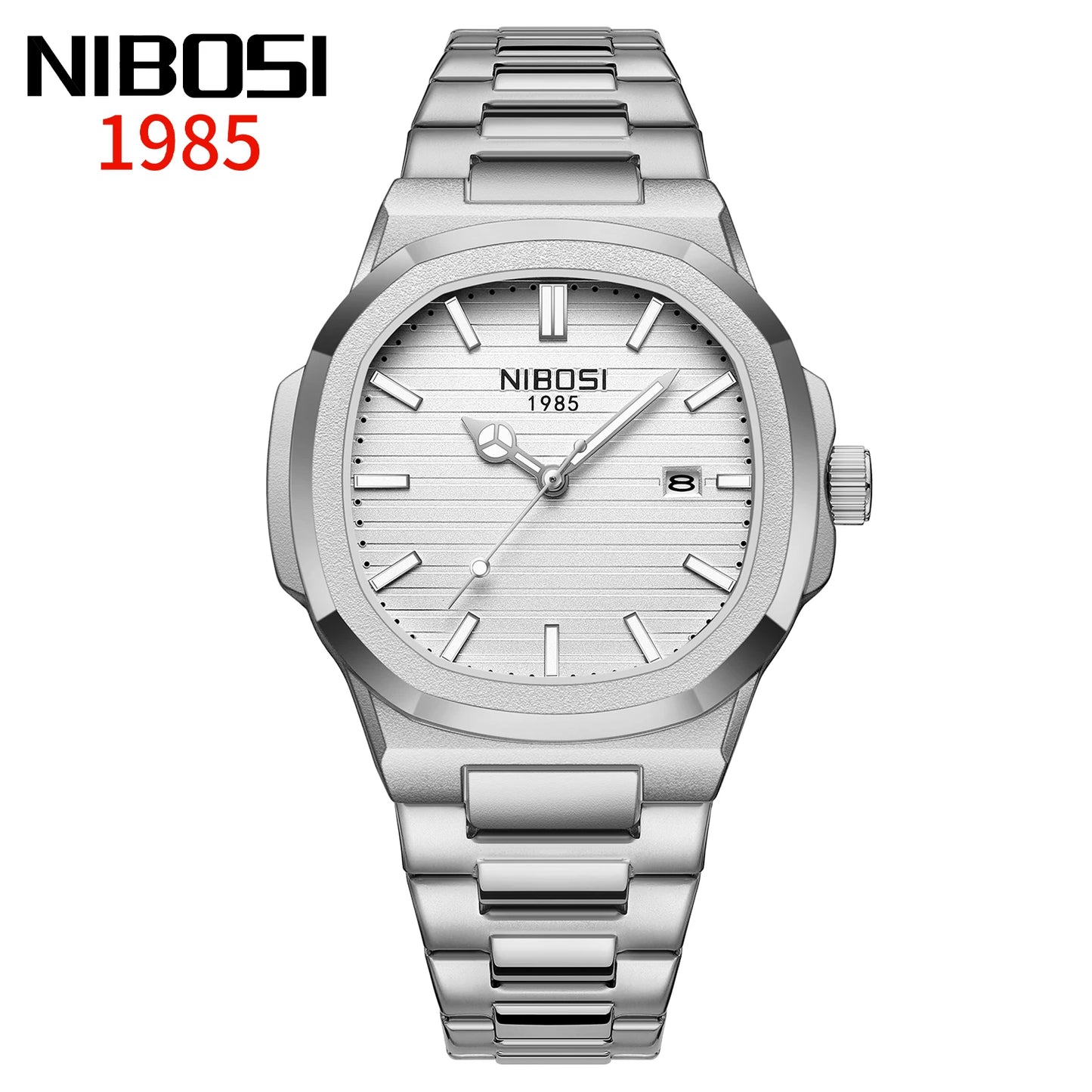 NIBOSI Stainless Steel Quartz Watch
