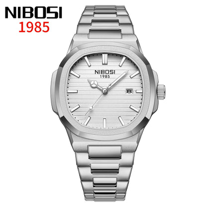 NIBOSI Stainless Steel Quartz Watch