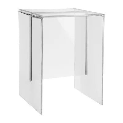 Aesthetic Modern Acrylic Shower Stool & Accent Vanity Chair