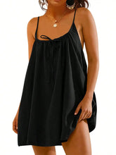 Sleeveless Loose Mini Dress