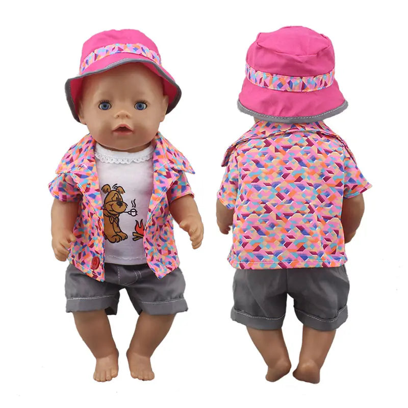 Cute Frog Suit Doll