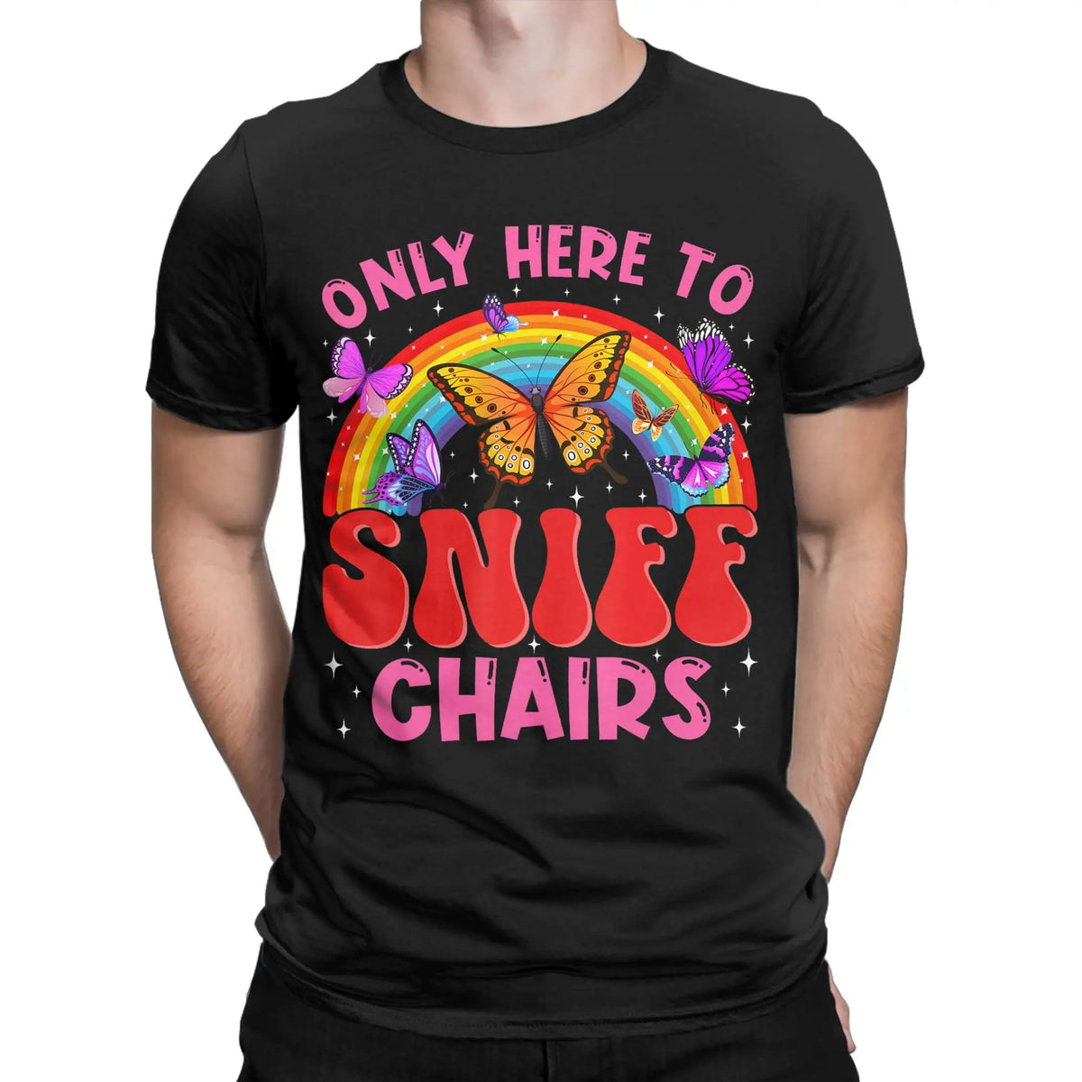 Men’s Classic Crew Neck Cotton Graphic T-Shirt – Casual Short Sleeve Tee