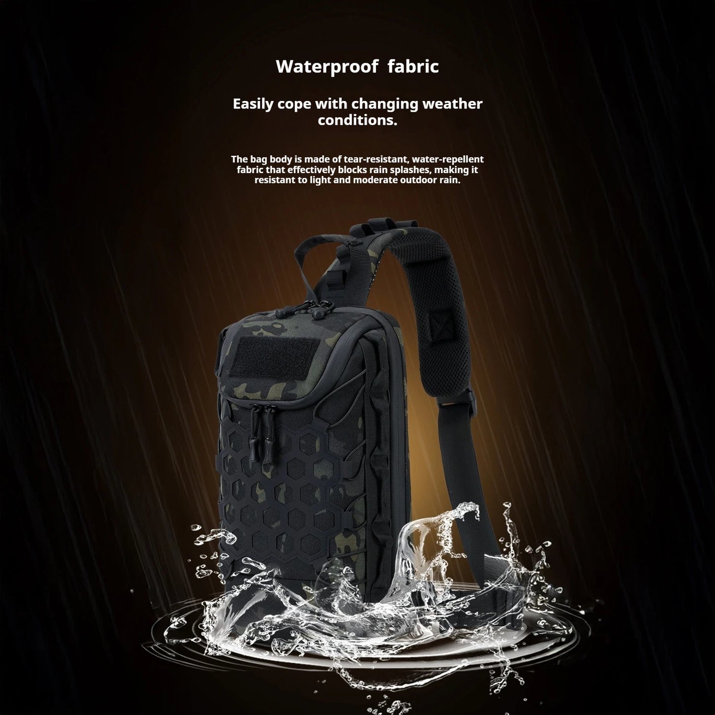 Outdoor Port Sling Shoulder Backpack