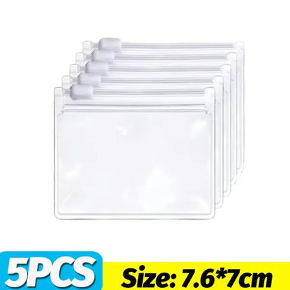 Small Pill/Jewelry Zippered Storage Bags