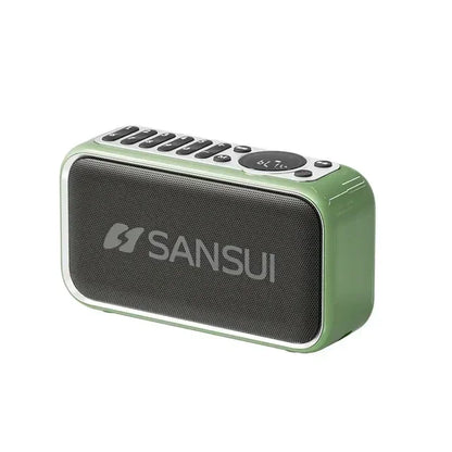 SANSUI F35 Portable Wireless Bluetooth Speaker with FM Radio, TF & USB