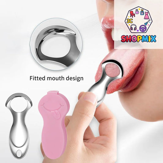 Mini Stainless Steel Tongue Scraper for Oral Hygiene