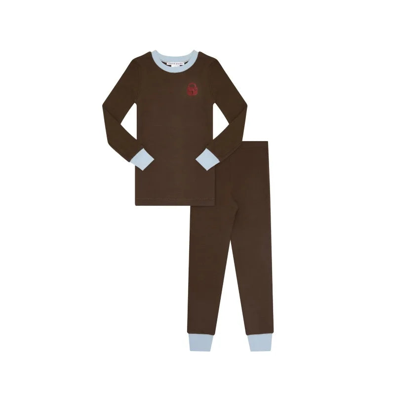 Kids' 2-Piece Sweatshirt & Pants Tracksuit Set – Casual Cotton Outfit for Boys & Girls