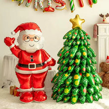 Extra large Standing Foil Balloon Santa Claus