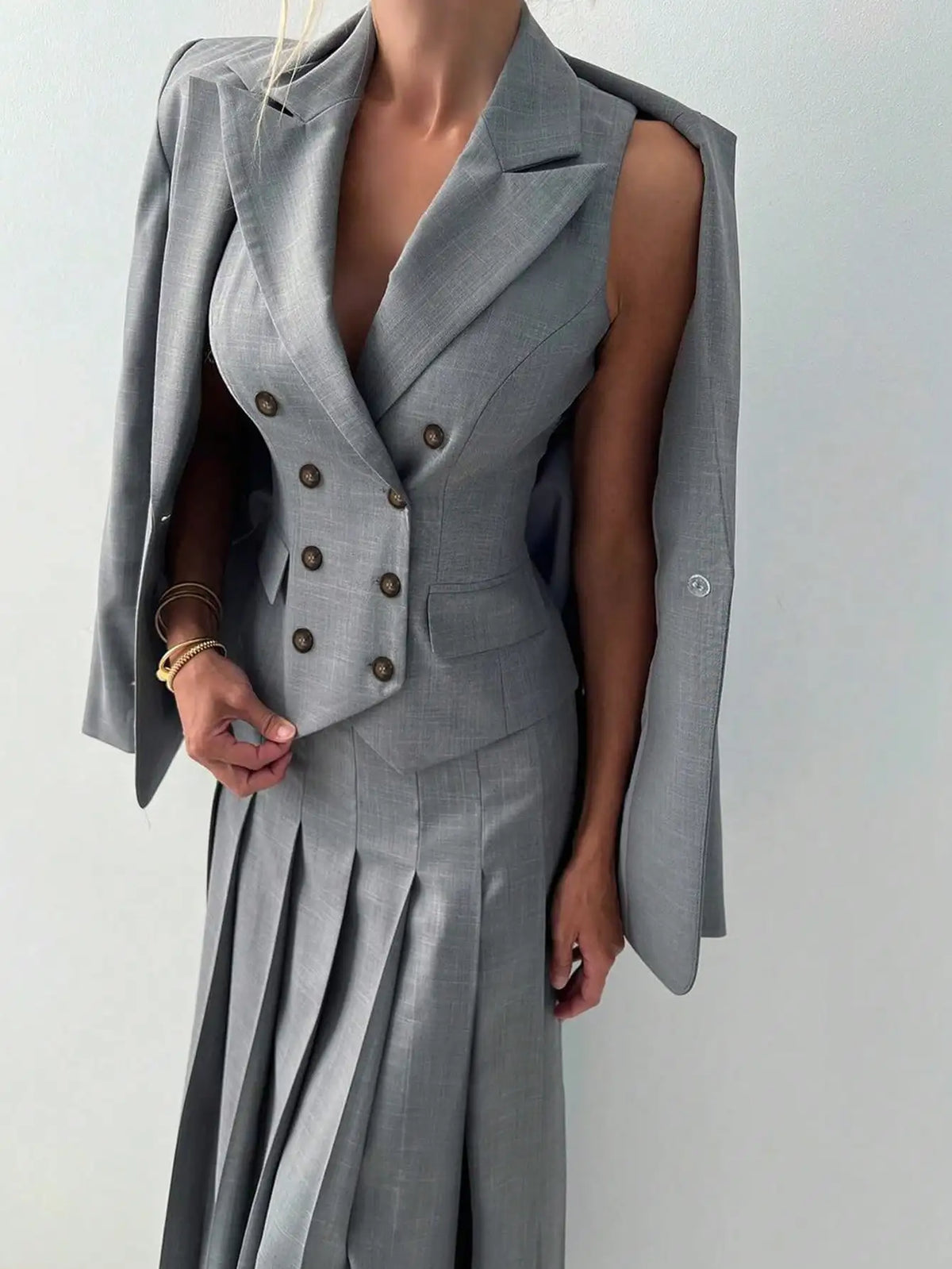 Women's Elegant 3-Piece Work & Casual Business Suit Set