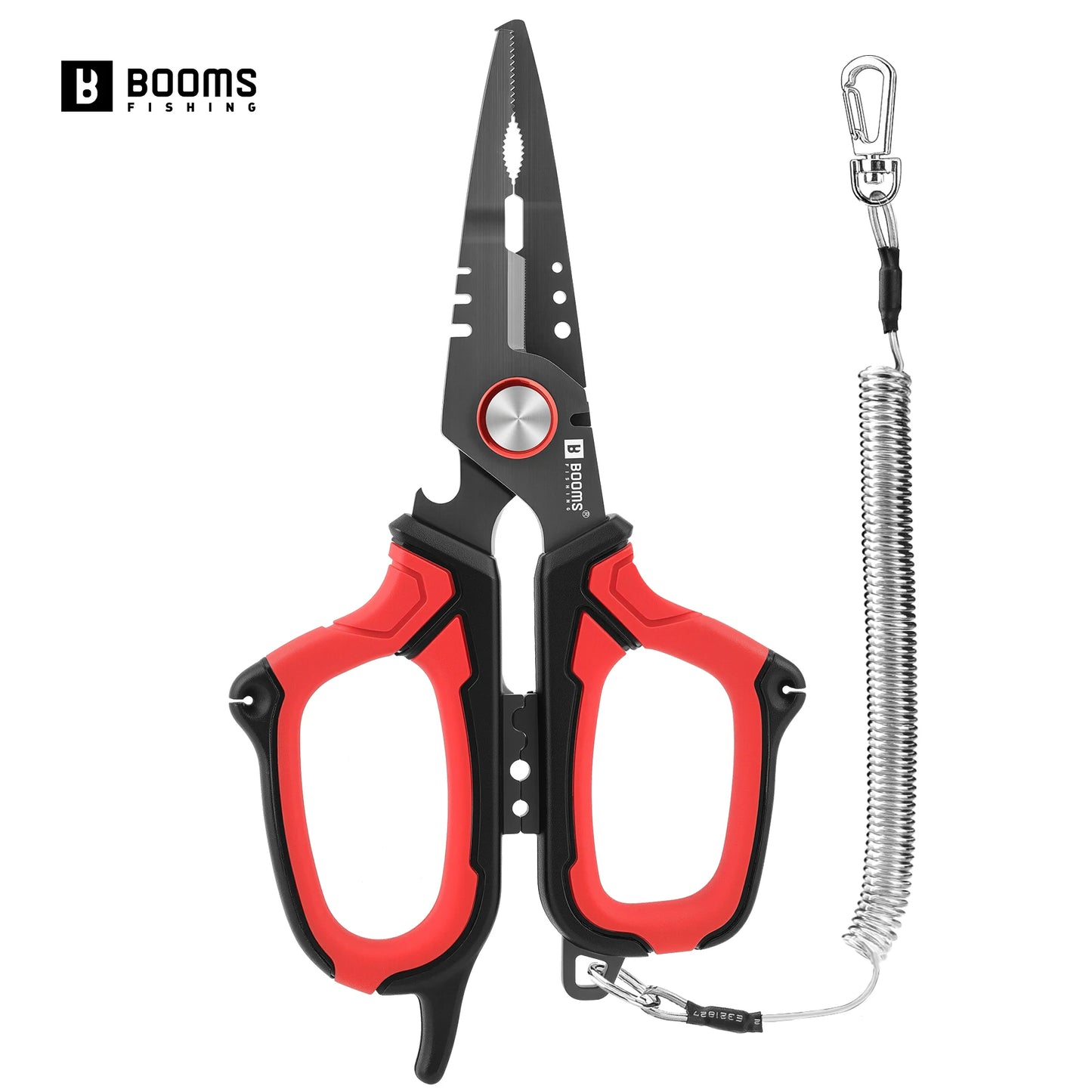 Booms Fishing H07 16cm Stainless Steel Split Ring Pliers & Hook Remover