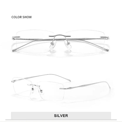 VICKY Ultra-light Titanium Reading Eyeglass Frames