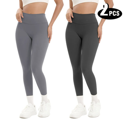 High-Waist Seamless Active Leggings
