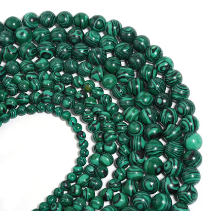 Natural Stone Jade Loose Spacer Beads for DIY Jewelry