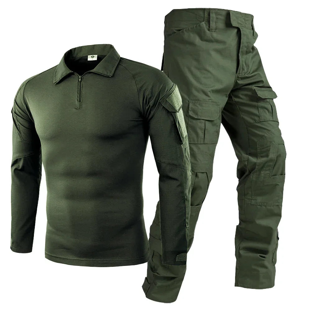 Men's Tactical All-Terrain Outdoor Uniform Suit Set