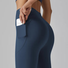 Solid Color Leggings With Pockets