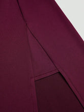 Sleeveless Neck Swing Top + Split Half Long Skirt Set