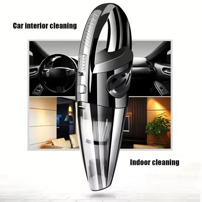 Wireless Handheld Car Vacuum Cleaner - High-Power Portable Cordless Cleaner