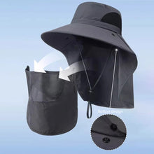 UV Protection Outdoor Bucket Hat with Neck Flap