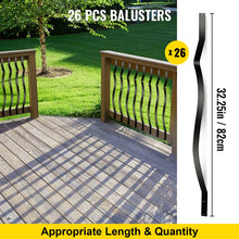 SucceBuy Deck Metal Balusters