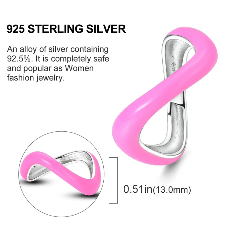 925 Sterling Silver Infinite Love Cubic Zircon Ring