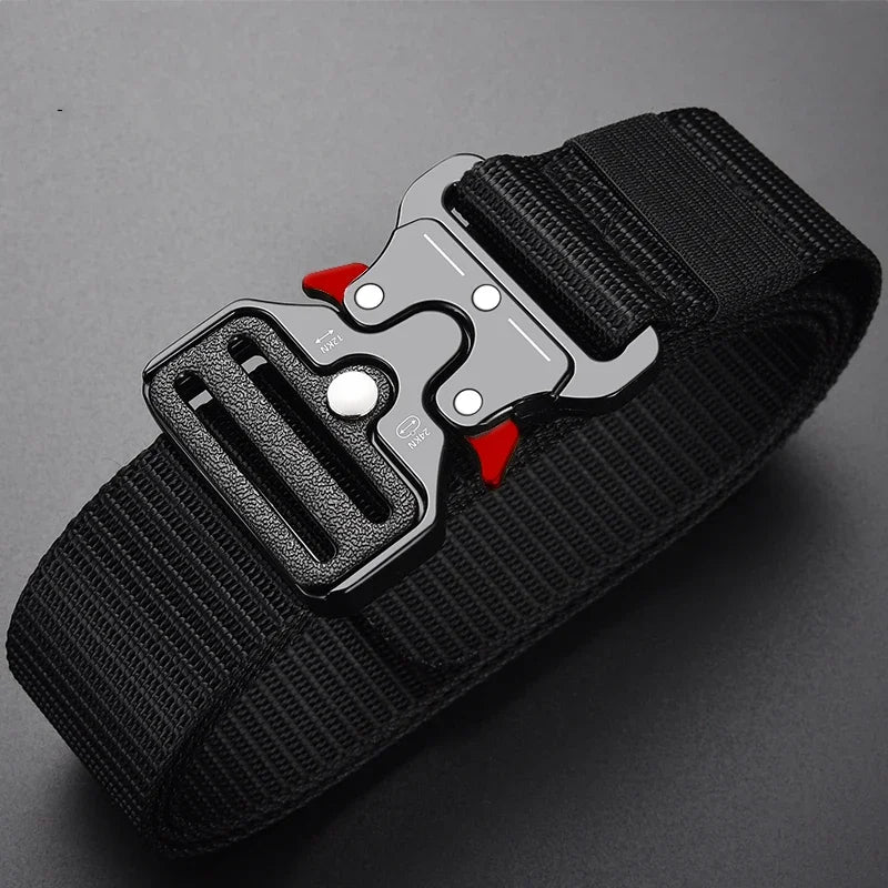 Outdoor Tactical Multi Function Canvas Belt