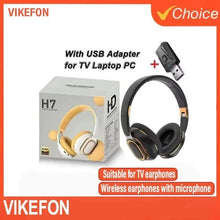 H7 Tv Bluetooth Wireless Headphone With USB Adaptor