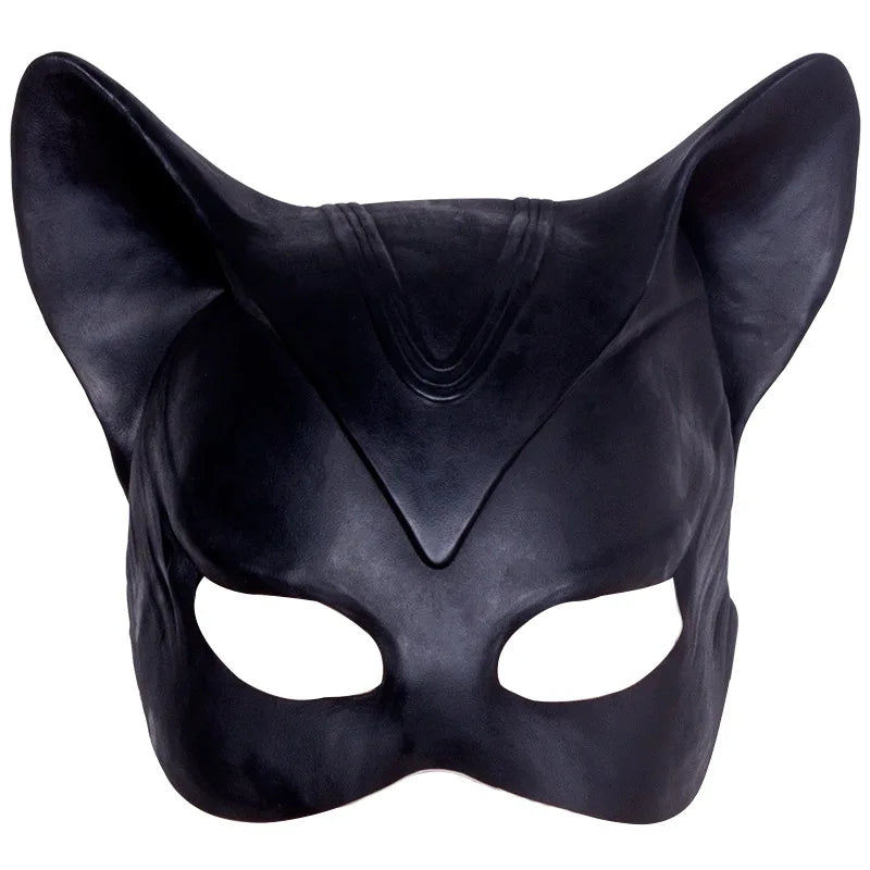Sexy Cat Woman Selina Kyle Latex Mask