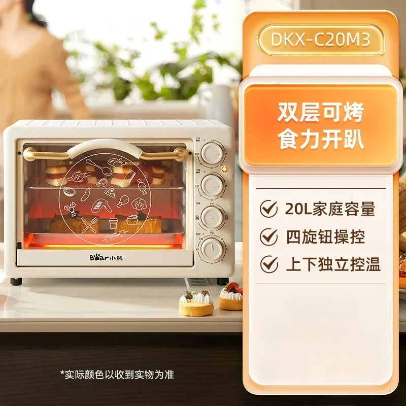 Small Electric Oven with Integrated Design