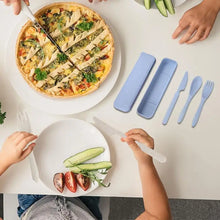 Travel Cutlery Set With Case For Kids