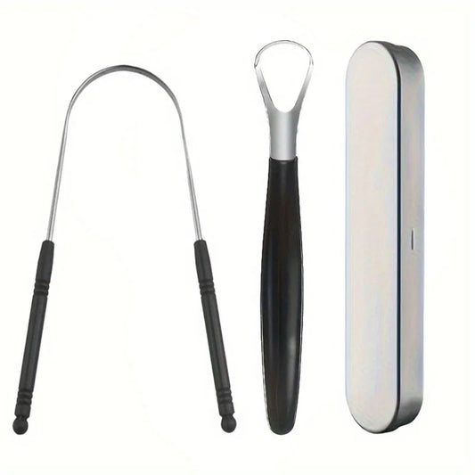 Stainless Steel Tongue Scraper