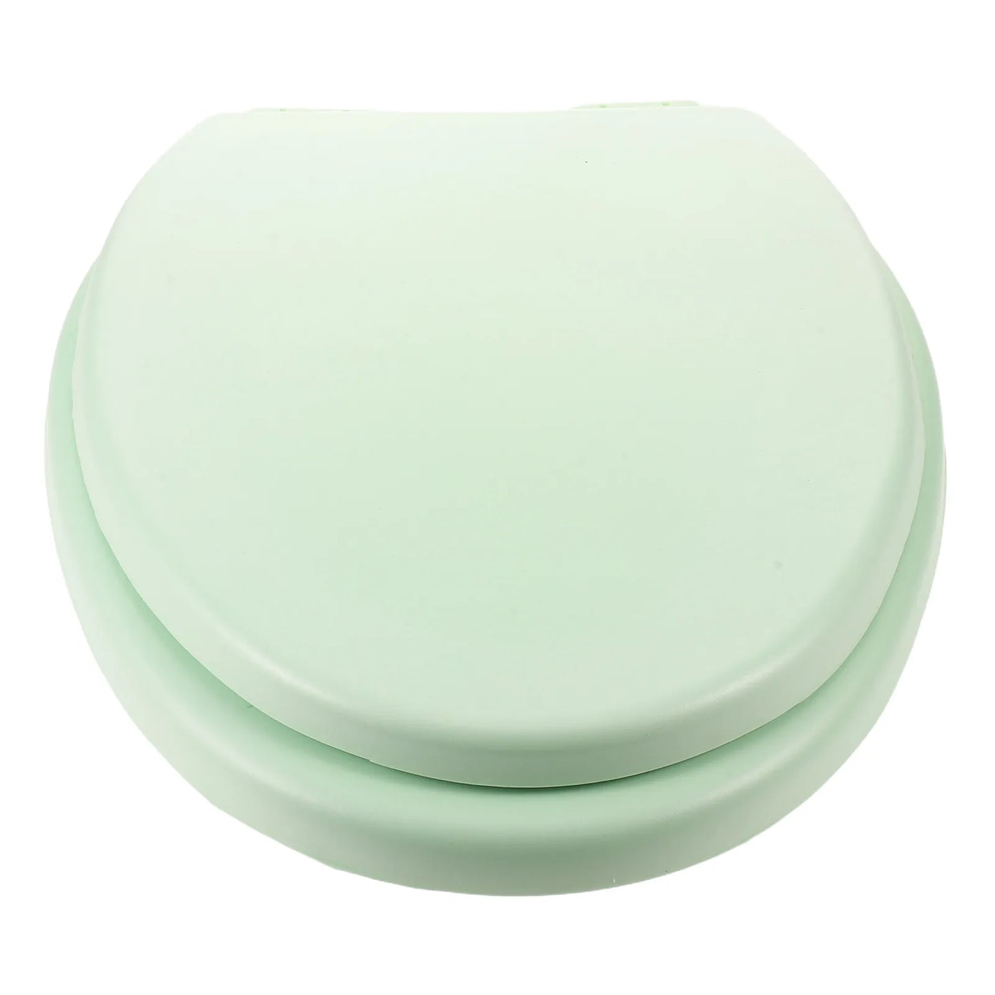 Soft Close Oval Toilet Seat Light Green Noise Free