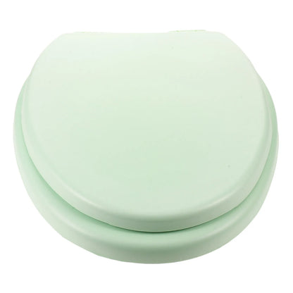 Soft Close Oval Toilet Seat Light Green Noise Free