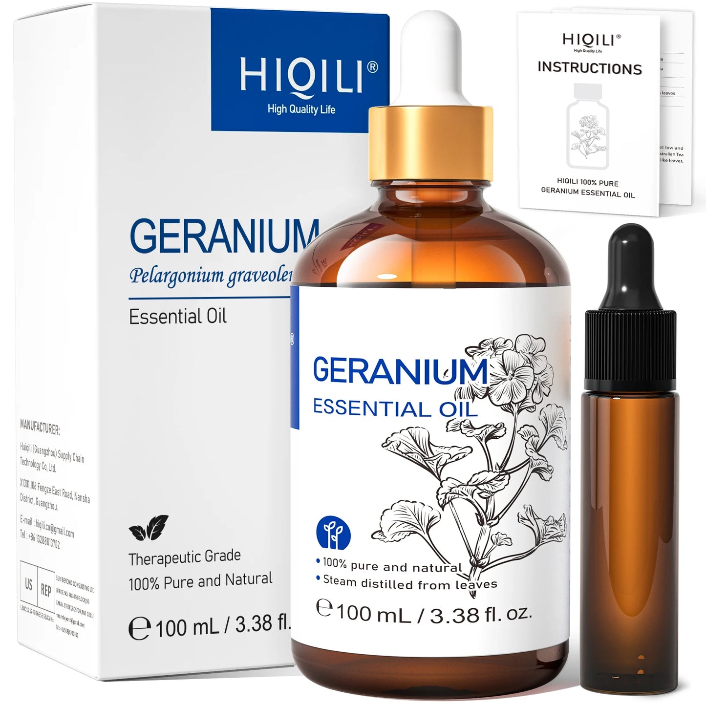 HIQILI 100% Pure 100ml Essential Oil