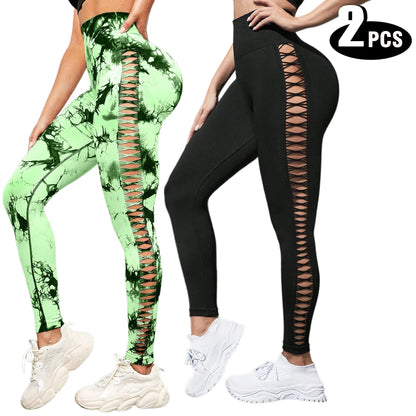 High-Waist Seamless Active Leggings
