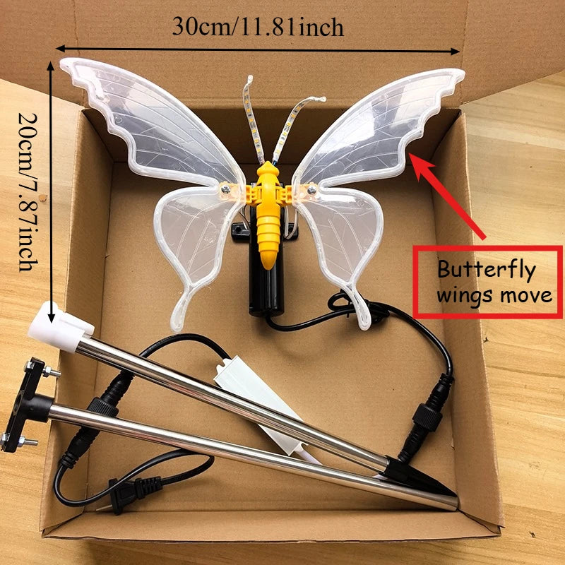 LED Simulation Butterfly Holiday Lights