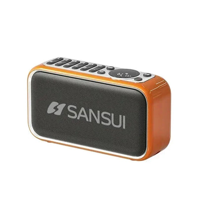 SANSUI F35 Portable Wireless Bluetooth Speaker with FM Radio, TF & USB