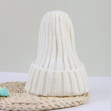 Solid Color Knitted Baby Beanie