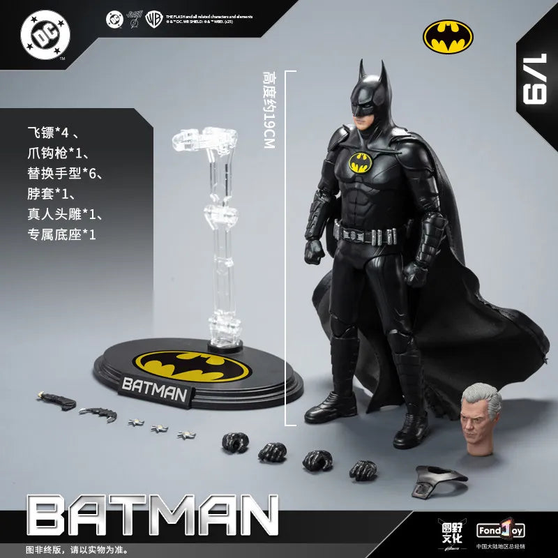 Fondjoy 1/9 Scale Black Superman 2.0 Action Figure (Zack Snyder's Justice League)